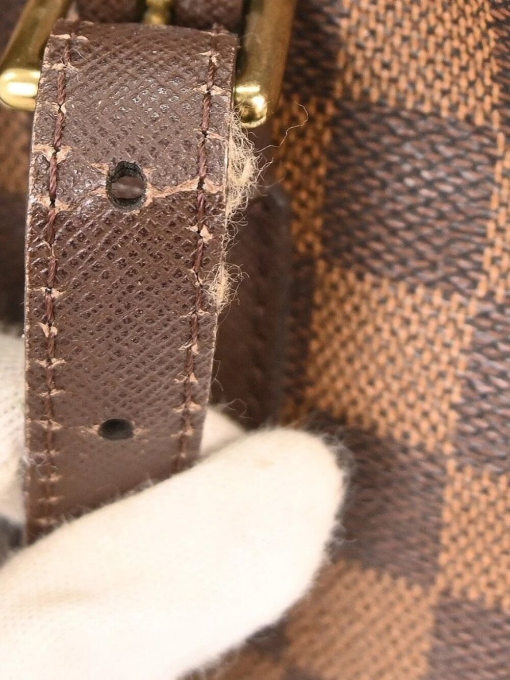 LOUIS VUITTON MARAIS HAND TOTE BAG DAMIER EBENE - Picture 5 of 10